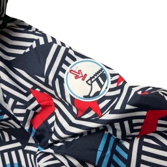 IKKS New Reversible Baby Jacket Size 6 Months Navy Blue - Picture 8 of 9